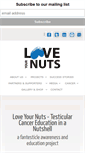 Mobile Screenshot of love-your-nuts.com